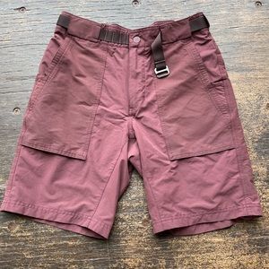 REI CO-OP Men's Regular Fit Maroon Shorts